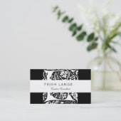 Monogram L Art Nouveau Visitekaartje (Staand voorkant)