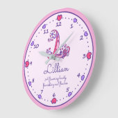 Monogram L Lillian harts name de klok (Hoek)