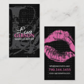 Monogram "L" - MAKEUP ARTIST VISITEKAARTJE (Voorkant / Achterkant)