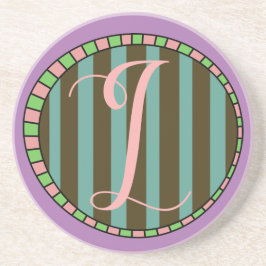 Monogram L Sandstone Onderzetter