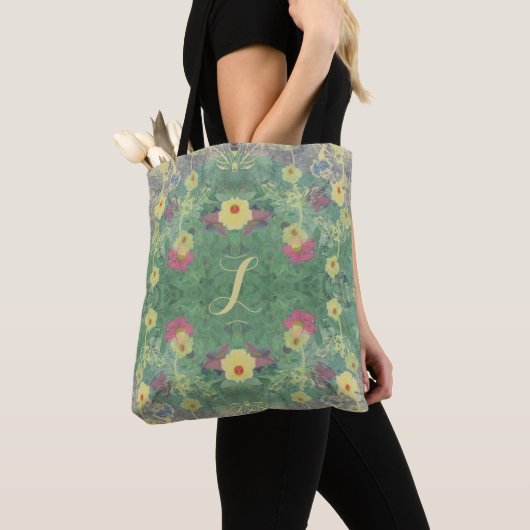 Monogram La Boca Wildflower Symmetry Canvas tas (Dichtbij)