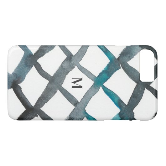 Monogram | La Mer VI Case-Mate iPhone Case (Achterkant (Horizontaal))