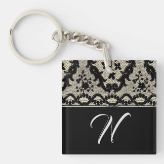 Monogram Lace-Sleutelhanger Sleutelhanger