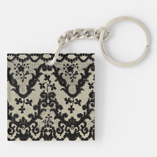 Monogram Lace-Sleutelhanger Sleutelhanger (Achterkant)