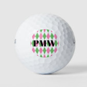 Monogram Ladies League Golf Ball Golfballen (Voorkant)