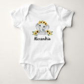 Monogram Landelijke Olifant  Romper (Voorkant)
