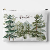 Monogram Landelijke Waterverf Bos en Berg Etui (Voorkant)