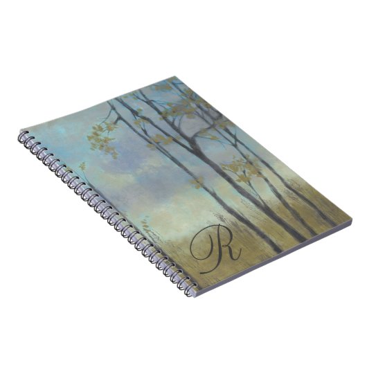 Monogram | Langkorrelige tarwe I Notitieboek (Rechterzijde)