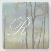 Monogram | Langkorrelige tarwe I Stenen Onderzetter (Voorkant)