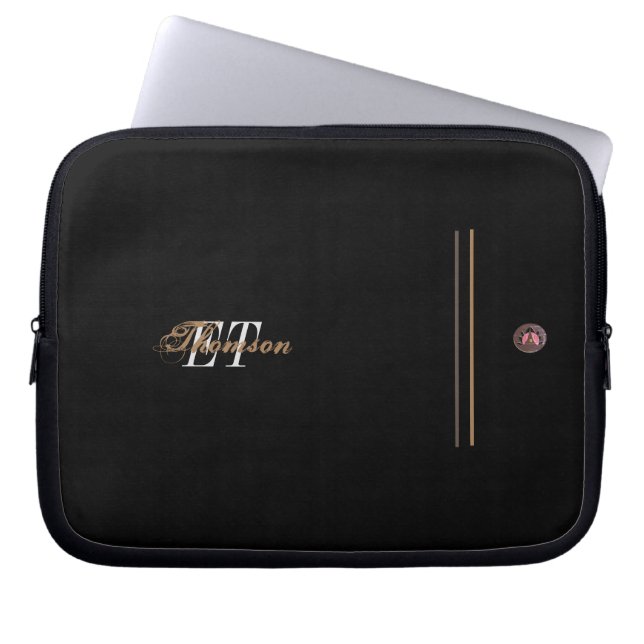 Monogram Laptop Sleeve (Voorkant)