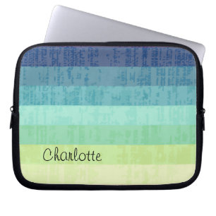 Monogram laptophoes voor ontwerper laptop sleeve