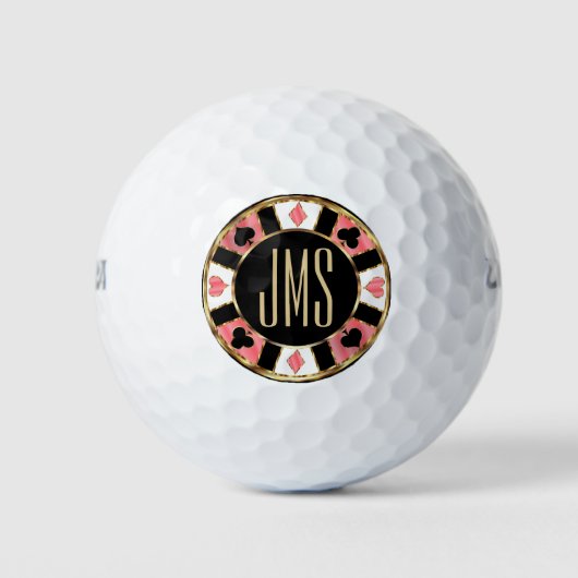 Monogram Las Vegas - Coral Golfballen (Voorkant)