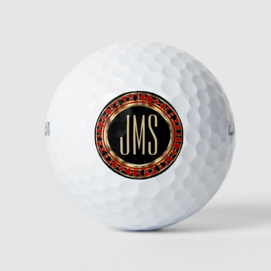 Monogram Las Vegas Style Golfballen (Voorkant)