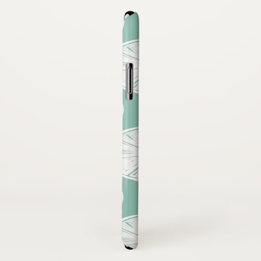 Monogram | Laten we Taco Over Liefde | BLAUWGROEN Case-Mate iPhone Case (Achterkant / rechts)