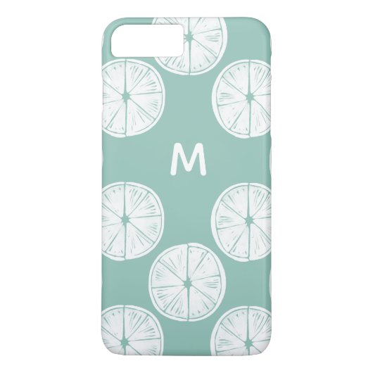 Monogram | Laten we Taco Over Liefde | BLAUWGROEN Case-Mate iPhone Case (Achterkant)