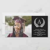 Monogram Laurel Black/White (Voorkant)