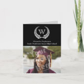 Monogram Laurel Black/White (Voorkant)