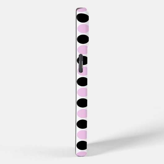 Monogram Lavendel en zwart Case-Mate iPhone Case (Achterkant / Rechts)