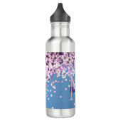 Monogram Lavender Confetti on Blue Waterfles (Links)