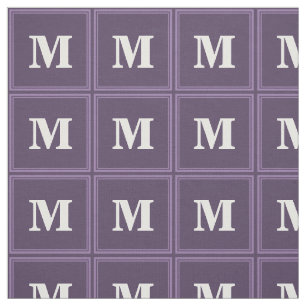 Monogram Lavender Stof