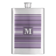 Monogram Lavender strepen