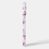 Monogram lavender Waterverf Flowers Case-Mate iPhone Case (Achterkant / Rechts)
