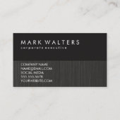 Monogram | Leder Visitekaartje (Achterkant)