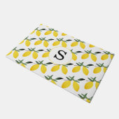 Monogram Lemon Citrus Doormat Deurmat (Schuin)