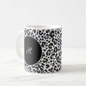 Monogram Leopard Coffee Mugs Koffiemok (Voorkant links)