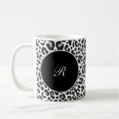 Monogram Leopard Coffee Mugs Koffiemok (Links)