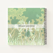 Monogram Leraren Dank u Eind jaar Cadeautje Notitieboek (Achterkant)