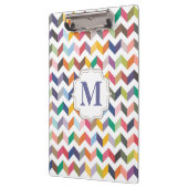 Monogram leraren Klembord Chevron Pattern (Links)