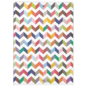 Monogram leraren Klembord Chevron Pattern (Achterkant)