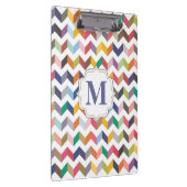 Monogram leraren Klembord Chevron Pattern (Rechts)