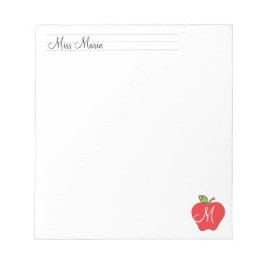 Monogram leraren | NOTITIEBLOKKEN