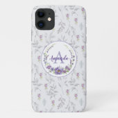 Monogram - letter A, aangepast Case-Mate iPhone Case (Achterkant)