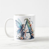 Monogram letter A fee Koffiemok (Links)