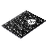 Monogram Letter A Notitieboek (Linkerzijde)