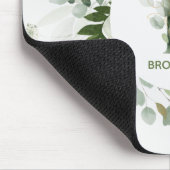 Monogram Letter B Fern & Succulent Muismat (Hoek)