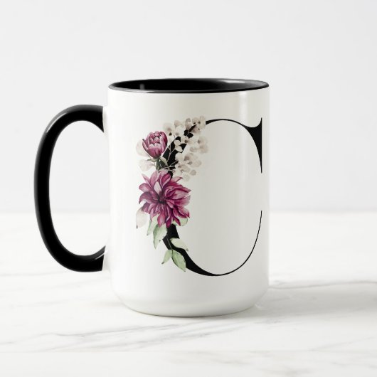 Monogram | Letter C koffiemok Mok (Links)