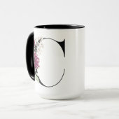 Monogram | Letter C koffiemok Mok (Voorkant links)