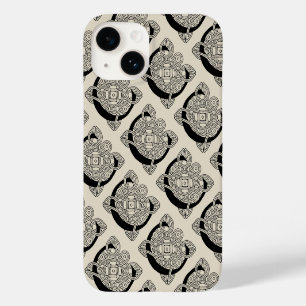 Monogram Letter C Vintage Keltische Knoopprint Case-Mate iPhone 14 Hoesje