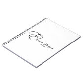 Monogram letter E Paard Notitieboek (Linkerzijde)