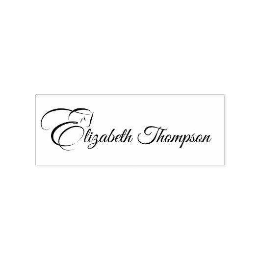 Monogram letter E Paard Rubberstempel (Afrduk)