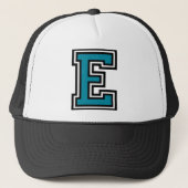 Monogram letter E Trucker Pet (Voorkant)