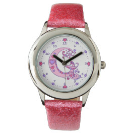 Monogram letter G initiaal doodle hart meisjes hor Horloge