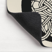 Monogram Letter G Vintage Keltische Knoopprint Muismat (Hoek)
