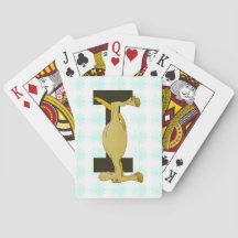 Monogram letter I Pony gepersonaliseerd