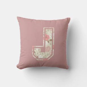 Monogram Letter J Kussen