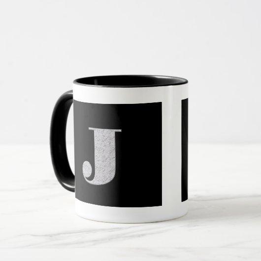 Monogram Letter J Mok (Voorkant links)